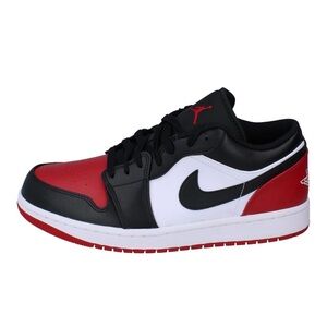 Jordan Air 1 Low in White, Black, and Red